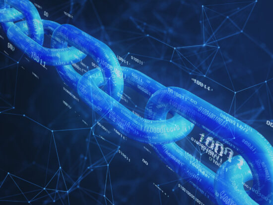 Blockchain with binary data