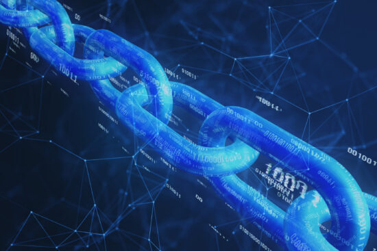 Blockchain with binary data